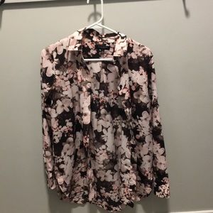 Banana Republic Parker Collection Floral Shirt